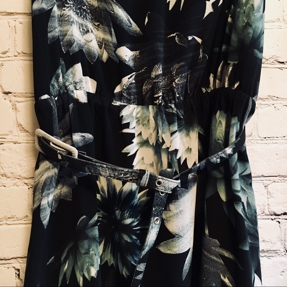 French connection high low floral dress - Picture 3 of 7